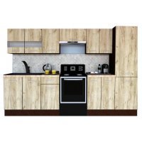 Bucatarie MARINA NEW 290 3B2 Wenge / Decor K002